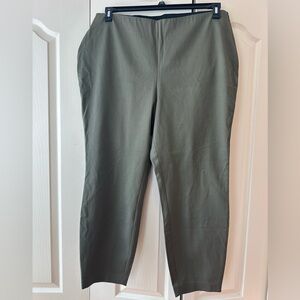 A New Day Women’s Juniors Olive Pull On Pants Sz. 17 Plus Size